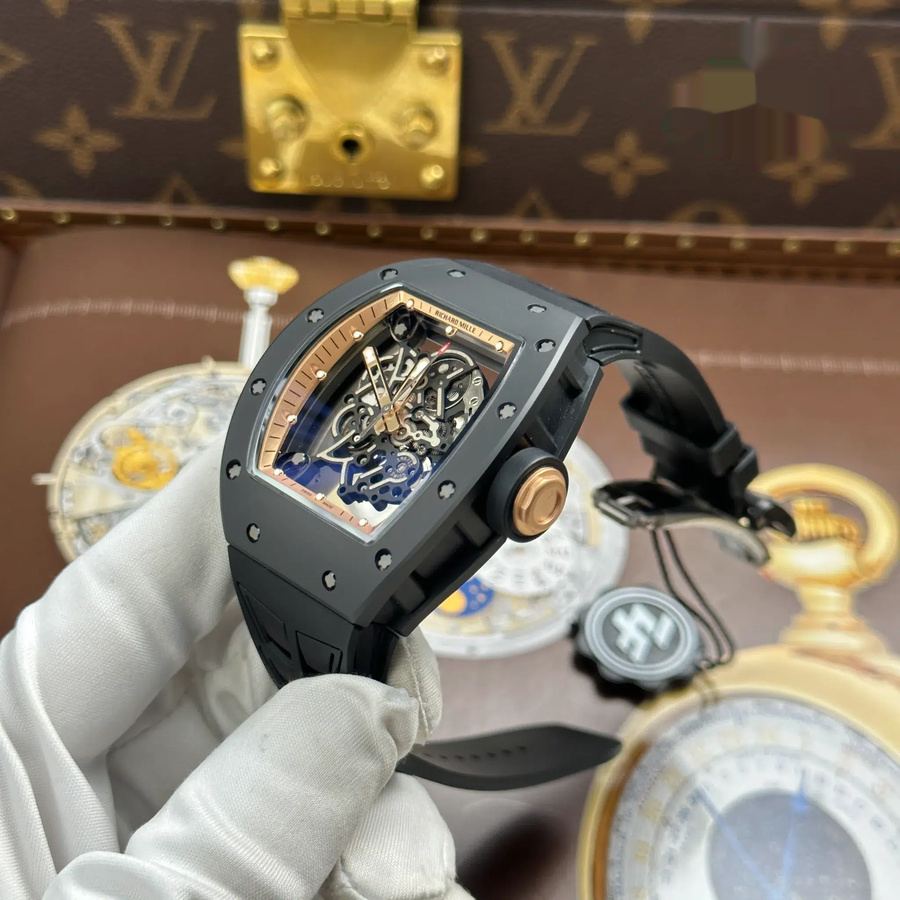 Replikaklocka: Richard Mille RM 055 Bubba Watson, asien, utgåva, ZF 42,7 mm — inspirerad av lyx – Bild 3