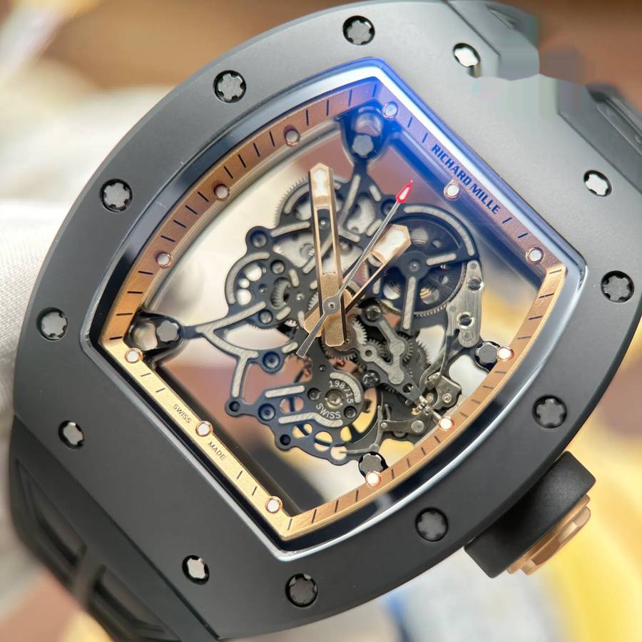 Replikaklocka: Richard Mille RM 055 Bubba Watson, asien, utgåva, ZF 42,7 mm — inspirerad av lyx – Bild 5
