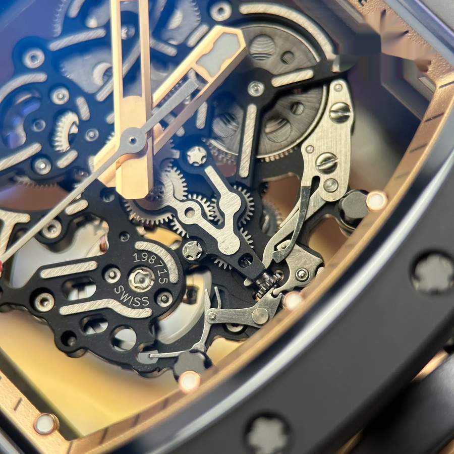 Replikaklocka: Richard Mille RM 055 Bubba Watson, asien, utgåva, ZF 42,7 mm — inspirerad av lyx – Bild 6