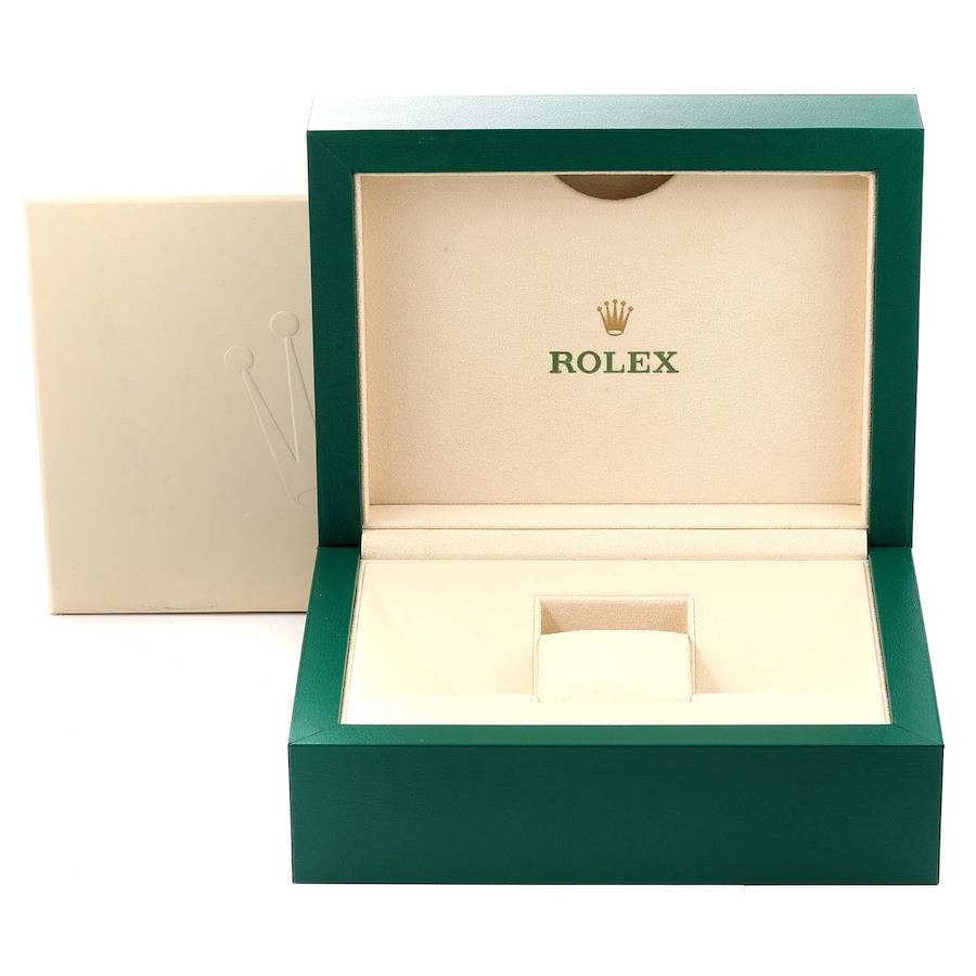Replikaklocka för herr: Rolex President Day Date, gult guld, grön, emalj, diamant, 118348 — förträfflig – Bild 8