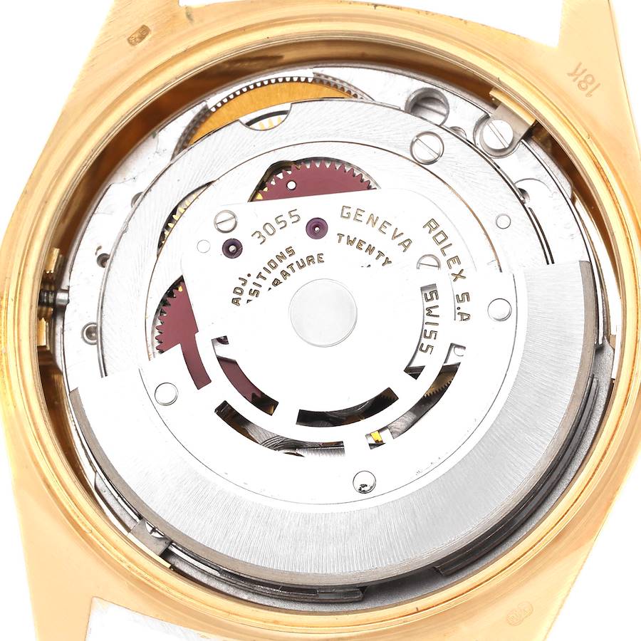 Replikaklocka för herr: Rolex President Day-Date, gult guld, champagnefärgad urtavla, 18038 — tjusig – Bild 6
